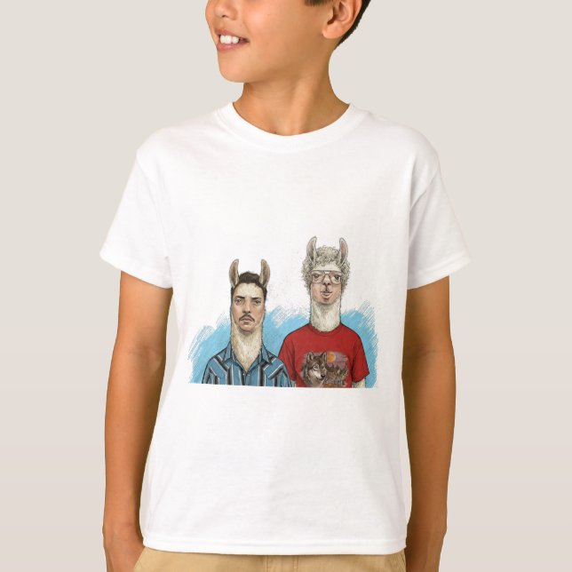 Camiseta Napolian LLama-mite (Frente)