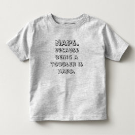 Camiseta Naps Porque Ser Um Bebê É Duro