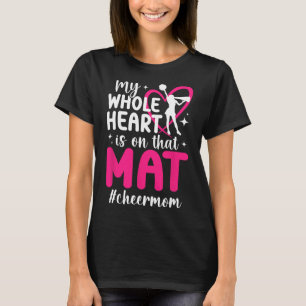 Camiseta Naquela Colchão Grita Mãe De Uma Mãe de Cheerleade