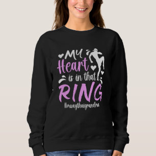 Camiseta Naquele Ringue Muay Thai Avó De Um Lutador De Muay