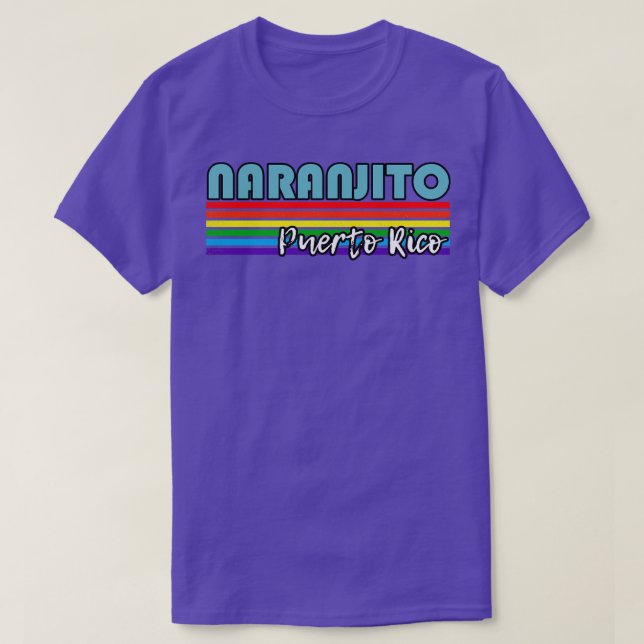 Camiseta Naranjito Porto Rico Orgulho Naranjito Gift LGBT L (Frente do Design)