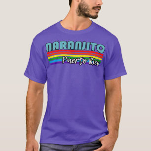 Camiseta Naranjito Porto Rico Orgulho Naranjito Gift LGBT L