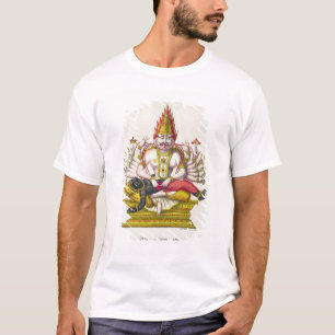 Camiseta Narasimha, gravado por de Marlet (litho da cor)