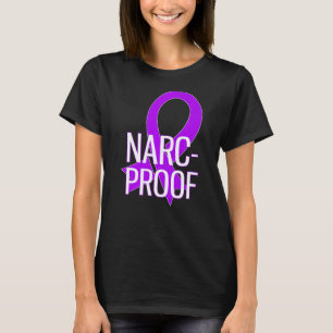 Camiseta Narc Proof Narcisista Abuso Doméstico Violência Co