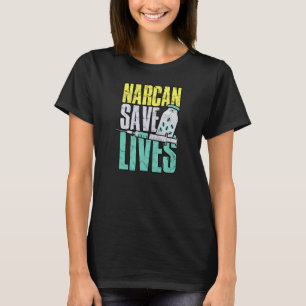 Camiseta Narcan salva vidas sala de emergência