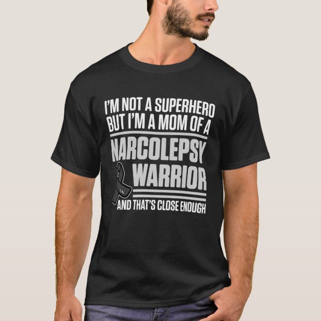 Camiseta Narccolepsia Sensibilização Herói Narccoléptico Su (Frente)
