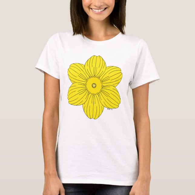 Camiseta Narciso Heráldico (Frente)