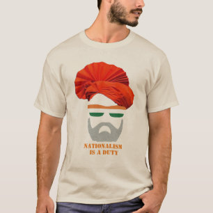 Camiseta Narendra Modi Primeiro Ministro nacionalismo na Ín