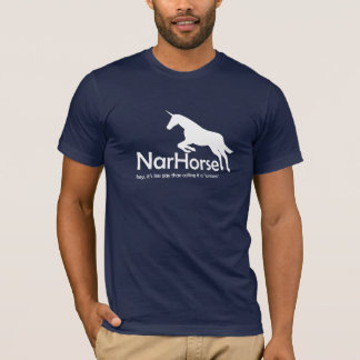 Camiseta NarHorse (branco)