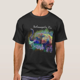 Camiseta Nariz afortunado de Elephant~ do jardim zoológico
