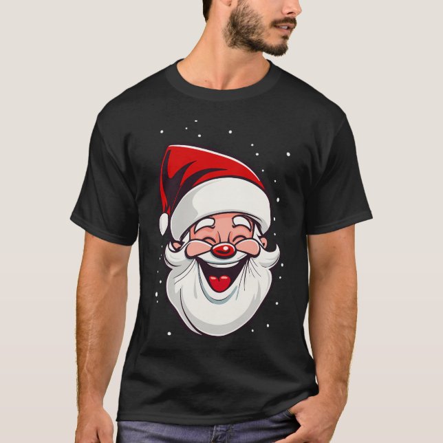 Camiseta Nariz Vermelho Santa Claus (Frente)