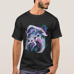 Camiseta Narja e Elysion Wyrm Caos Zero Pesadelo Réplica