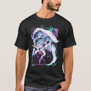 Camiseta Narja Flying Wyrm Elysion Ligação Mental Caos Zero