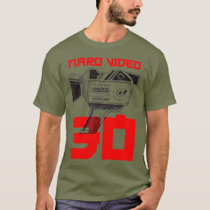 Camiseta Naro Video Since 1989 Camera Graphic T