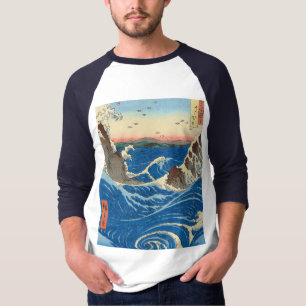 Camiseta Naruto Whirlpools, Província de Awa, 1855 por Hiro