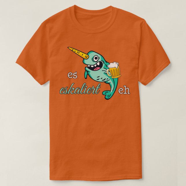 Camiseta Narval aumenta mesmo assim (Frente do Design)