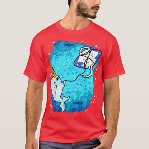 Camiseta Narwhal Flying Manta Ray Kite
