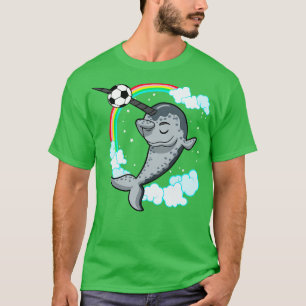 Camiseta Narwhal Jogador Mãe do Time Treinador Esportes Fof