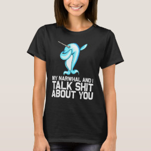 Camiseta Narwhal Para Homens Mulheres A Dabbing Narwhale 1