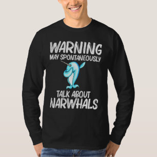 Camiseta Narwhala Para Homens Mulheres A Dabbing Narwhale