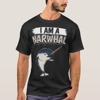 Camiseta Narwhals Cita Narbaleia Eu Sou Um Prêmio Narbaleia