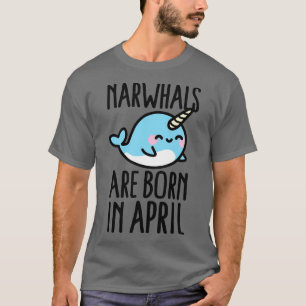 Camiseta Narwhals são nascer da ideia de presente de aniver