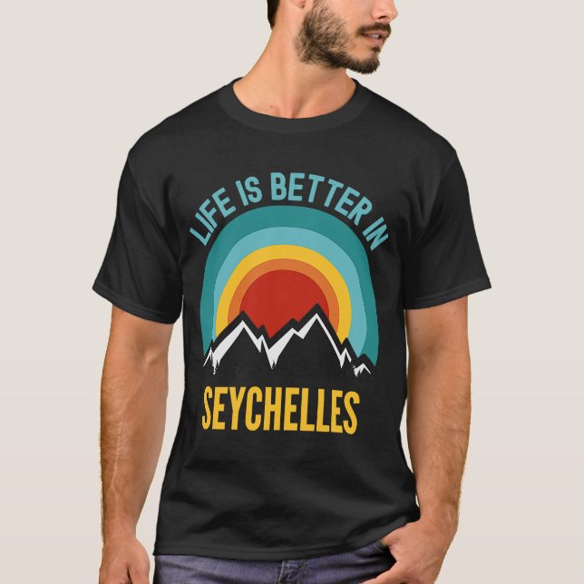 Camiseta nas Seychelles (Frente)