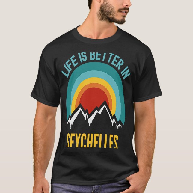 Camiseta nas Seychelles (Frente)