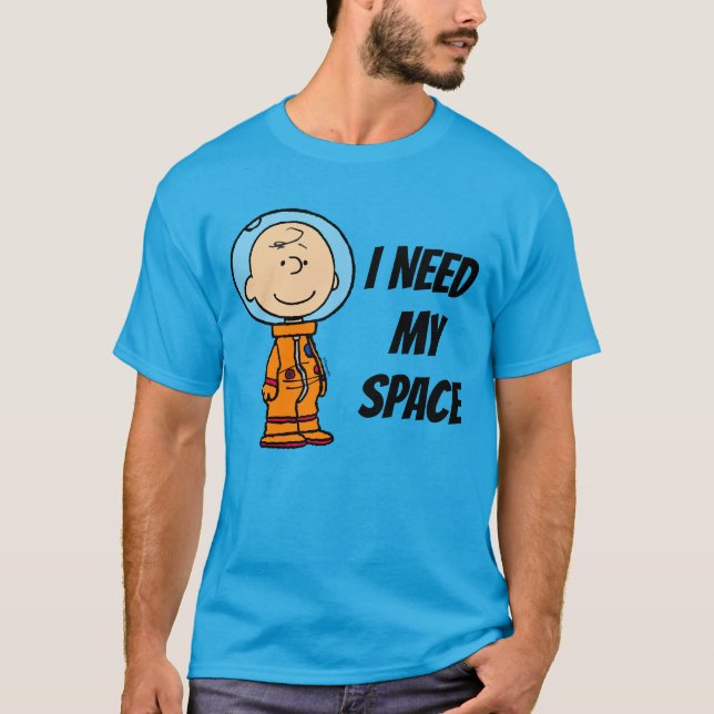 Camiseta NASA| Astronauta Charlie Brown (Frente)