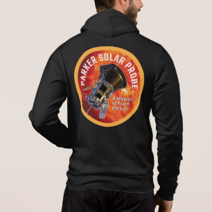 Camiseta NASA Parker Solar Probe Eclipse Preto