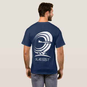Camiseta NASA Quest One Color Logo Supersonic Blue