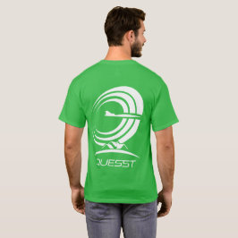 Camiseta NASA Quest One Color Logo Supersonic Green