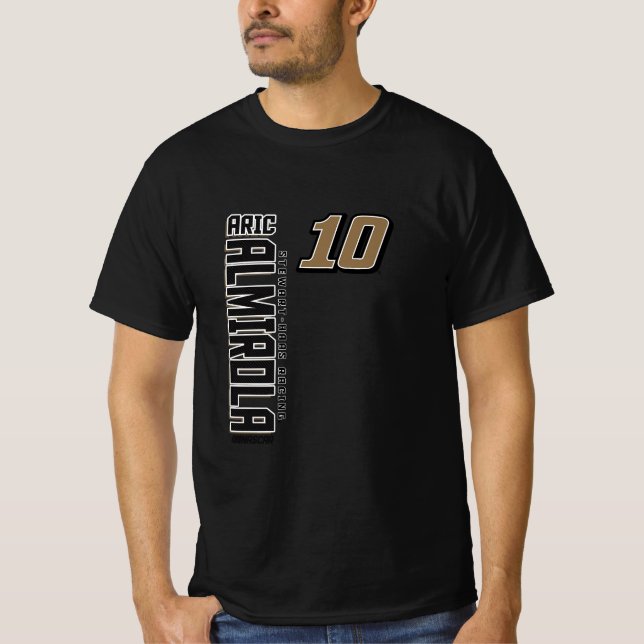 Camiseta NASCAR - Aric Almirola - Óleo (Frente)