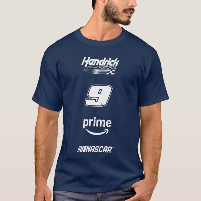 Camiseta NASCAR Chase Elliott 9 Prime Hendrick Motorsports  (Frente)