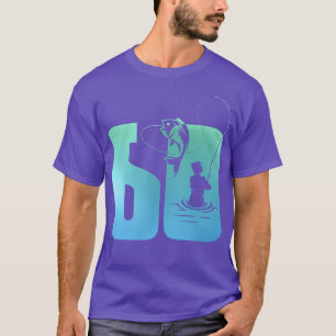 Camiseta Nascença de pesca, hobby ou angler profissional 60