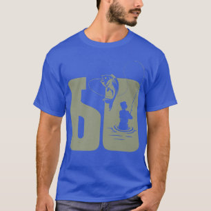 Camiseta Nascença de pesca, hobby ou angler profissional 60