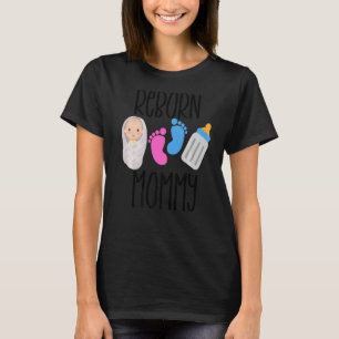 Camiseta Nascendo mamãe, doce bebê mãe boneca, hobby mamãe