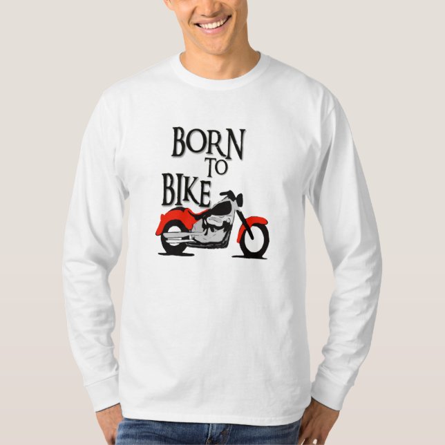 Camiseta Nascer à bicicleta (Frente)