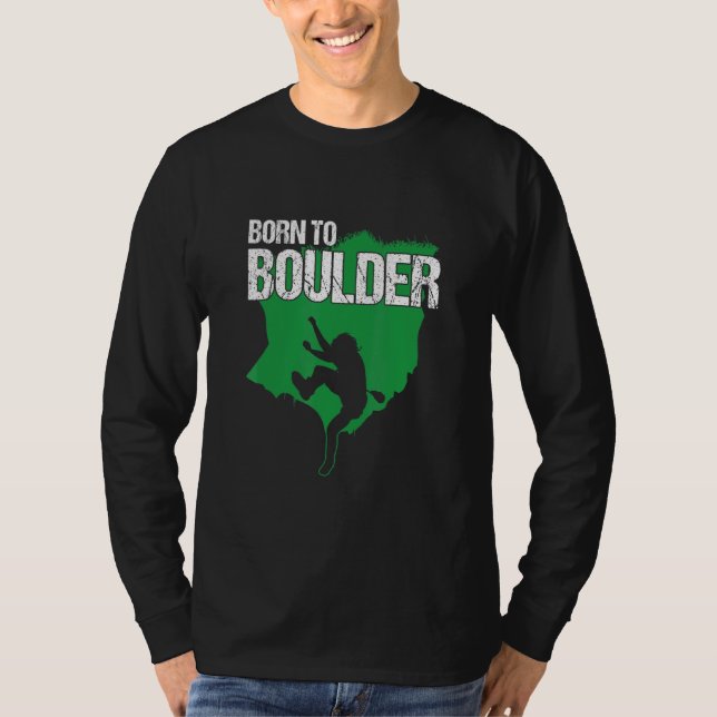 Camiseta Nascer A Boulder Climtainering Carabiner A (Frente)