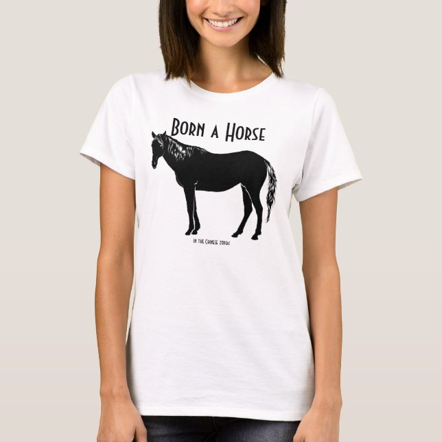 Camiseta Nascer a Camisa-Cavalo (Frente)