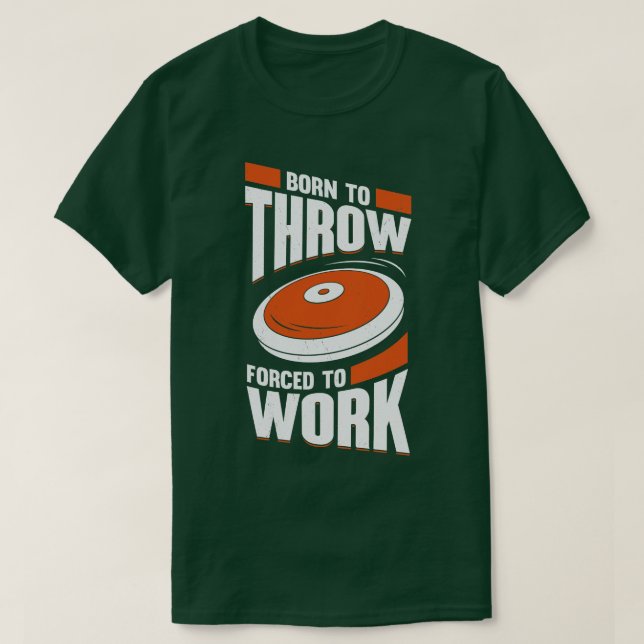 Camiseta Nascer a Jogar d para o Trabalho Presente do Gatil (Frente do Design)