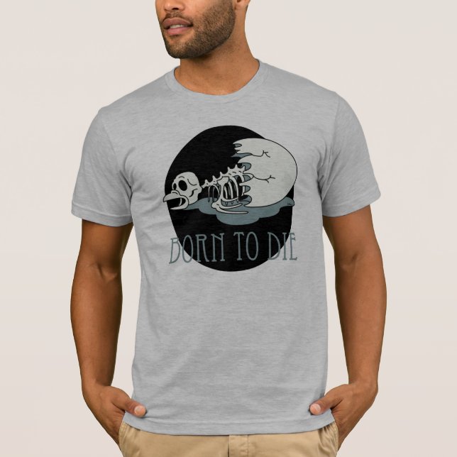 Camiseta "Nascer a morrer " (Frente)