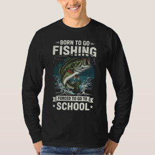 Camiseta Nascer A Peixe - Forçado A Anglas Escolares