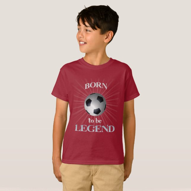 Camiseta nascer a ser legenda (Frente Completa)