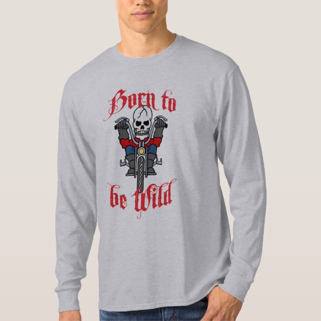 Camiseta Nascer a ser selvagem (Frente)