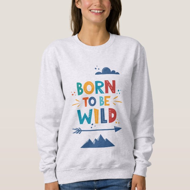 Camiseta Nascer A Ser Selvagem (Frente)