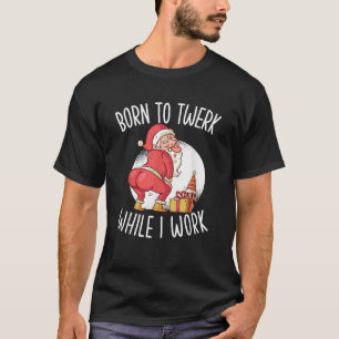 Camiseta Nascer a torcer enquanto trabalho papais noeis eng