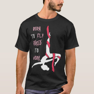 Camiseta Nascer Aéreo Para Voar No Circo Aéreo Lyra Air Acr