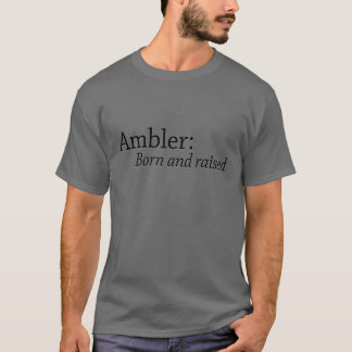 Camiseta Nascer âmbar e levantado