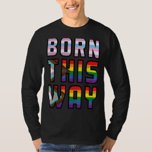 Camiseta Nascer Arco-Íris Via Orgulho gay Lgbtq Lgbt Mês do
